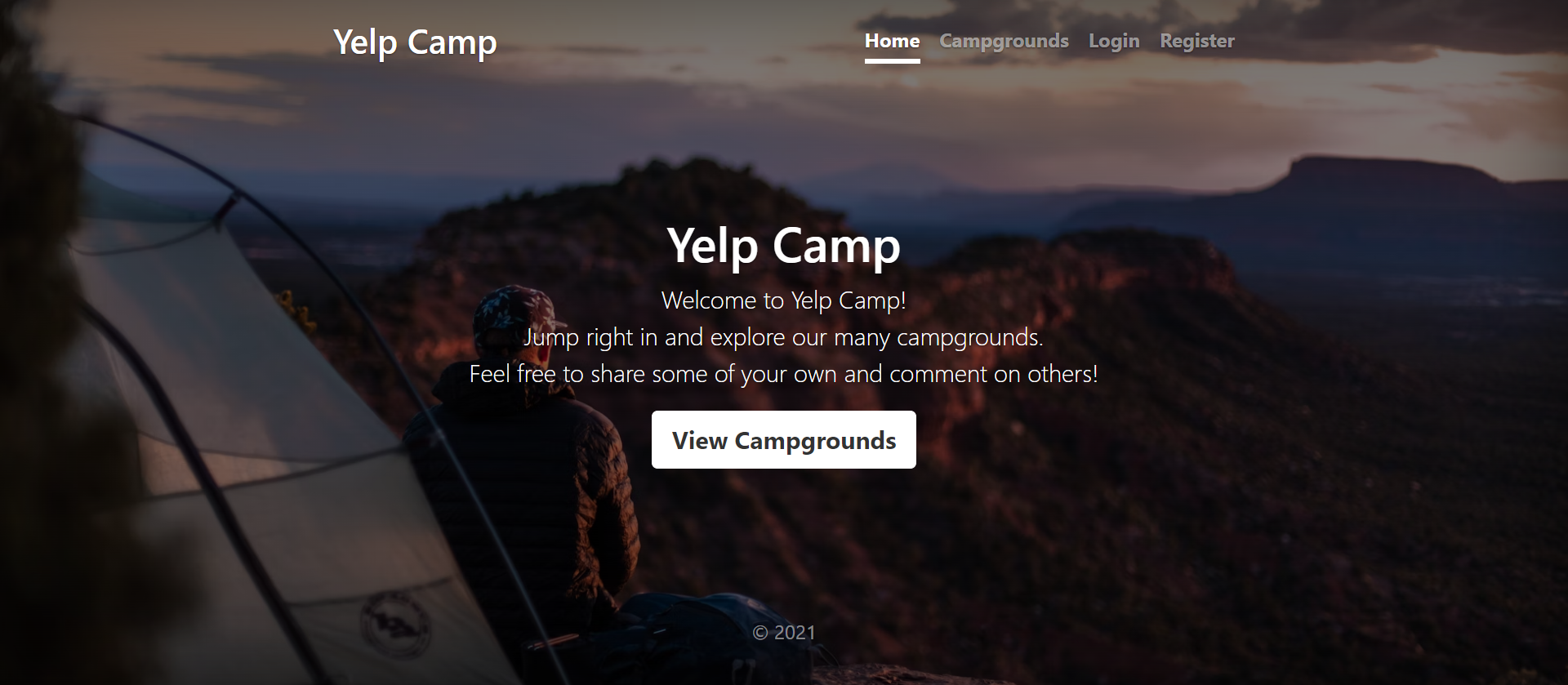 Yelp Camp